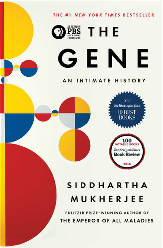 The Gene: An Intimate History book cover by Siddhartha Mukherjee