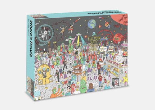Where's Bowie?: 500 Piece Jigsaw Puzzle book cover by 