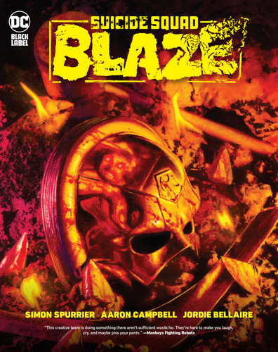 Suicide Squad: Blaze book cover by Si Spurrier