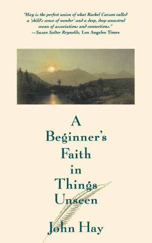 A Beginner's Faith in Things Unseen (Concord Library) book cover by John Hay