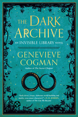The Dark Archive (The Invisible Library Novel) book cover by Genevieve Cogman