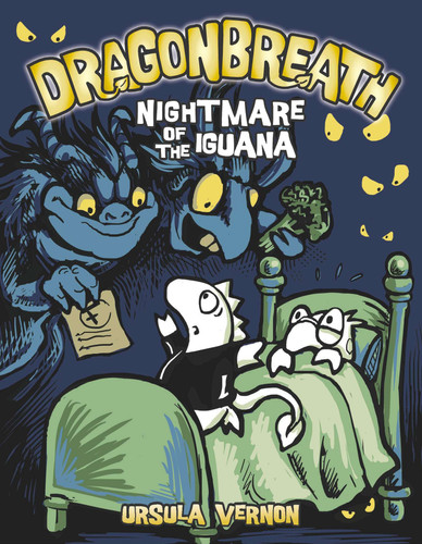 Dragonbreath #8: Nightmare of the Iguana (Dragonbreath) book cover by Ursula Vernon
