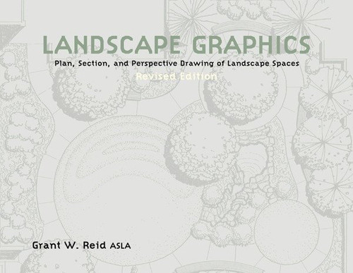 Landscape Graphics: Plan, Section, and Perspective Drawing of Landscape Spaces book cover by Grant Reid