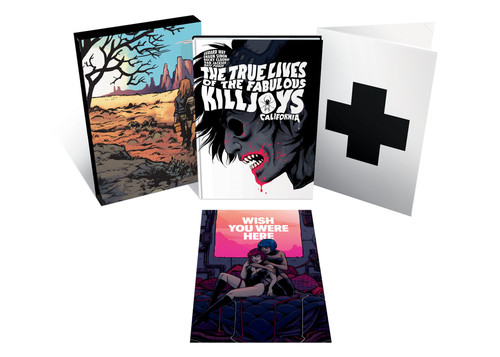 The True Lives of the Fabulous Killjoys: California (Deluxe Edition) book cover by Gerard Way, Shaun Simon