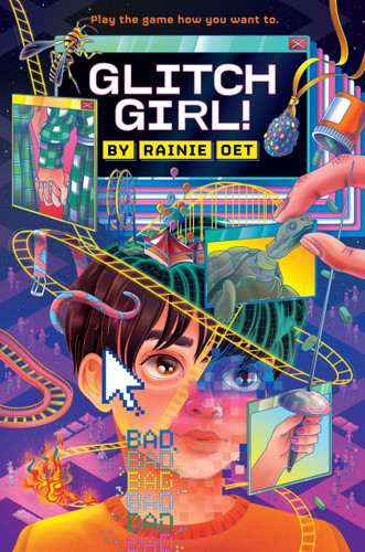 Glitch Girl! book cover by Rainie Oet