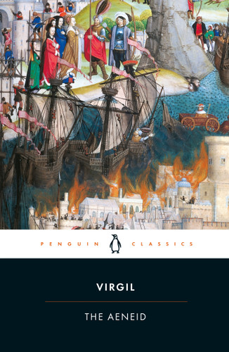 The Aeneid book cover by Virgil
