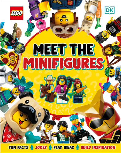 LEGO Meet the Minifigures: Library Edition book cover by Helen Murray, Julia March