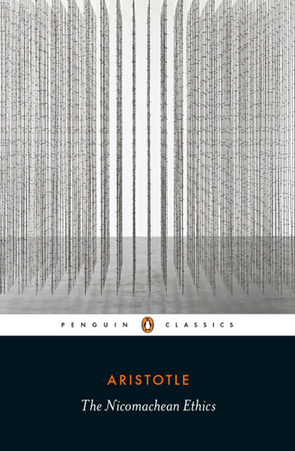 The Nicomachean Ethics book cover by Aristotle
