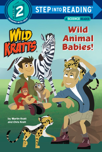 Wild Animal Babies! (Wild Kratts) (Step into Reading) book cover by Chris Kratt, Martin Kratt