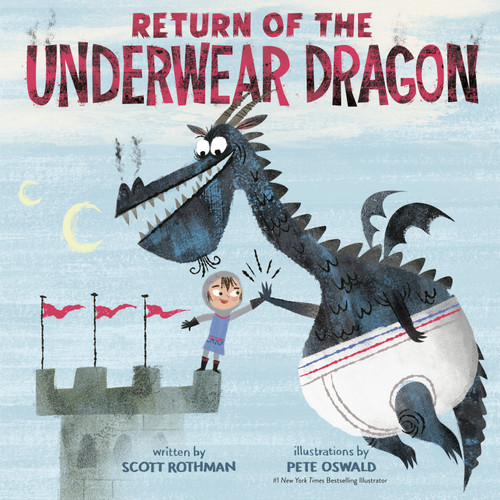 Return of the Underwear Dragon book cover by Scott Rothman
