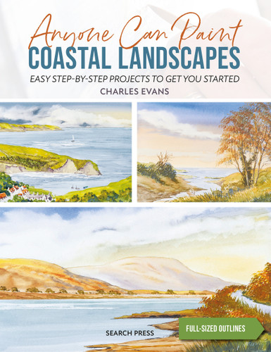 Anyone Can Paint Coastal Landscapes: 6 easy step-by-step projects to get you started book cover by Charles Evans