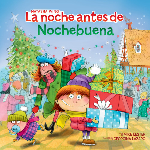 La noche antes de Nochebuena (The Night Before) book cover by Natasha Wing
