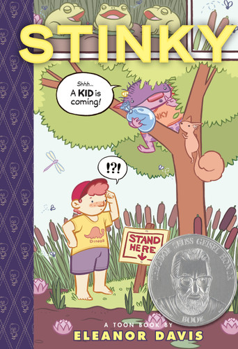 Stinky: Toon Books Level 2 book cover by Eleanor Davis