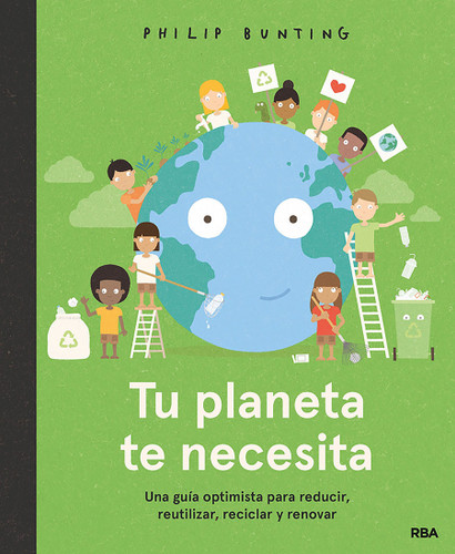Tu planeta te necesita / Your Planet Needs You! book cover by Philip Bunting
