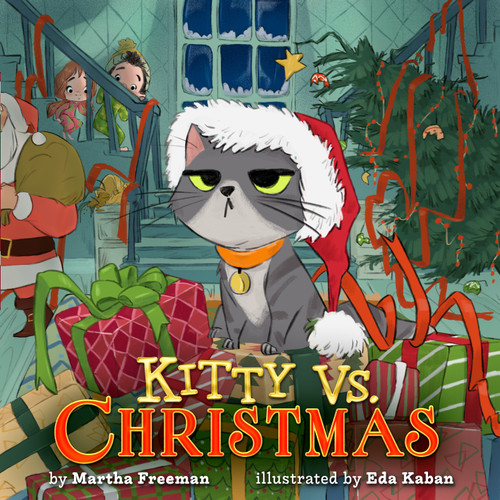 Kitty vs. Christmas (Kitty vs.) book cover by Martha Freeman