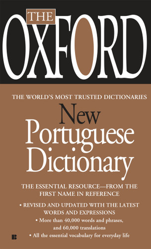The Oxford New Portuguese Dictionary book cover by Oxford University Press