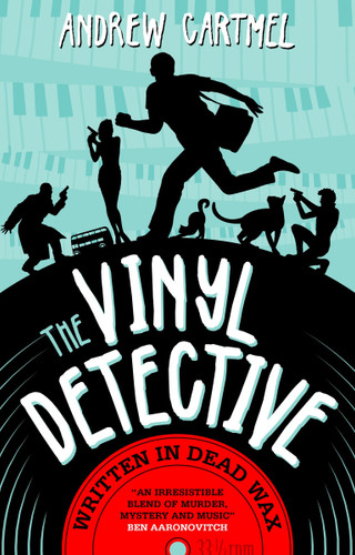 Written in Dead Wax: The First Vinyl Detective Mystery (The Vinyl Detective) book cover by Andrew Cartmel