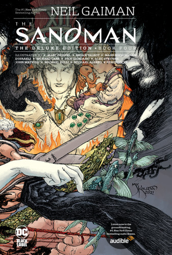 The Sandman: The Deluxe Edition Book Four book cover by Neil Gaiman