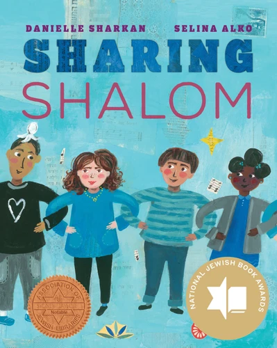 Sharing Shalom book cover by Danielle Sharkan