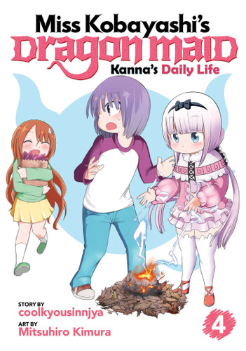 Miss Kobayashi's Dragon Maid: Kanna's Daily Life Vol. 4 (Miss Kobayashi's Dragon Maid: Kanna's Daily Life) book cover by Coolkyousinnjya