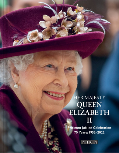 Her Majesty Queen Elizabeth II: Platinum Jubilee Celebration: 70 Years: 1952-2022 book cover by Brian Hoey