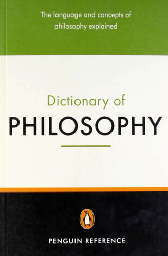 The Penguin Dictionary of Philosophy: Second Edition book cover by 