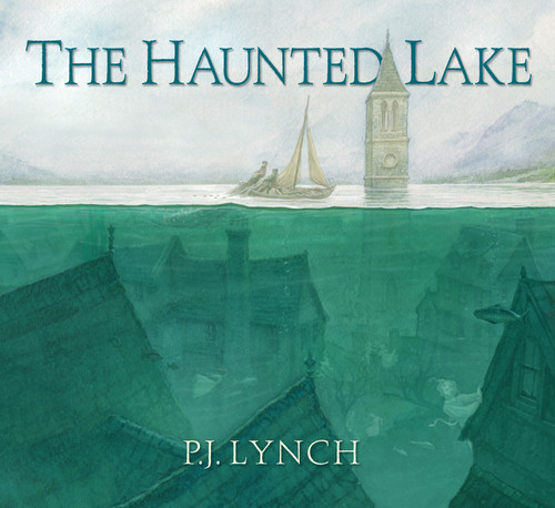 The Haunted Lake book cover by P. J. Lynch