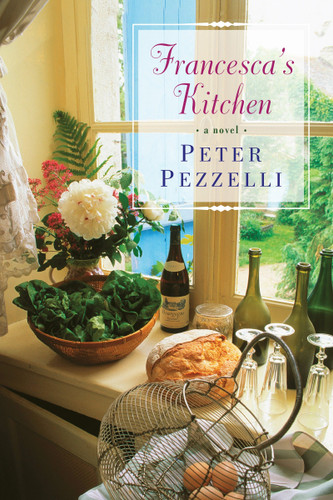 Francesca's Kitchen book cover by Peter Pezzelli