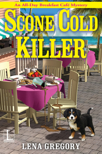 Scone Cold Killer (All-Day Breakfast Cafe Mystery) book cover by Lena Gregory