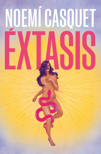 Éxtasis / Ecstasy book cover by Noemí Casquet