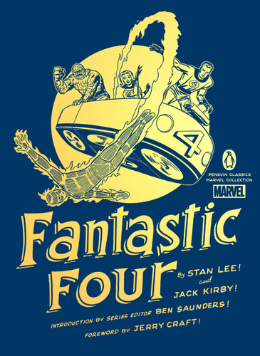 Fantastic Four (Penguin Classics Marvel Collection) book cover by Stan Lee, Jack Kirby