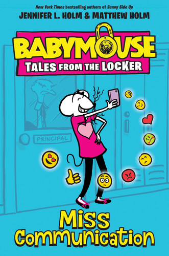Miss Communication (Babymouse Tales from the Locker) book cover by Jennifer L. Holm