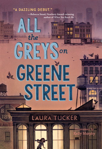 All the Greys on Greene Street book cover by Laura Tucker