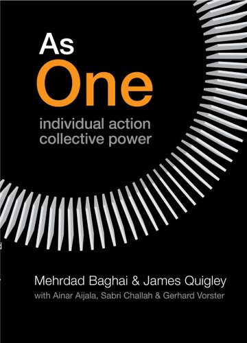 As One: Individual Action Collective Power book cover by Mehrdad Baghai, James Quigley