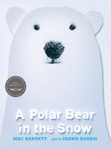 A Polar Bear in the Snow book cover by Mac Barnett