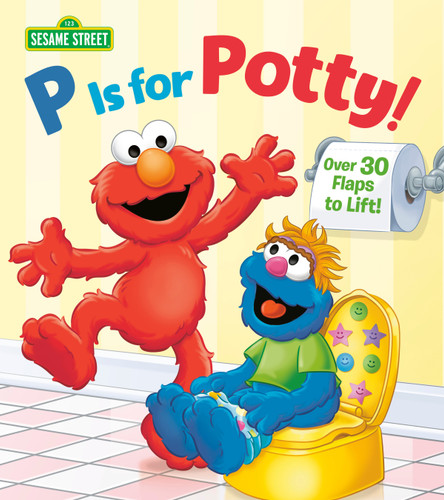 P is for Potty! (Sesame Street) book cover by Naomi Kleinberg