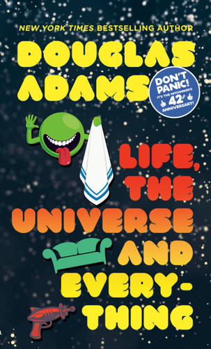 Life, the Universe and Everything (Hitchhiker's Guide to the Galaxy) book cover by Douglas Adams