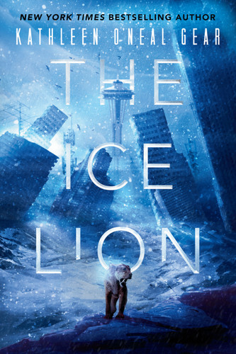 The Ice Lion (The Rewilding Report) book cover by Kathleen O'Neal Gear