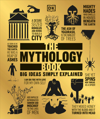 The Mythology Book: Big Ideas Simply Explained (DK Big Ideas) book cover by DK