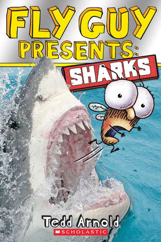 Fly Guy Presents: Sharks (Scholastic Reader, Level 2) (Scholastic Reader, Level 2) book cover by Tedd Arnold