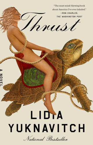 Thrust: A Novel book cover by Lidia Yuknavitch