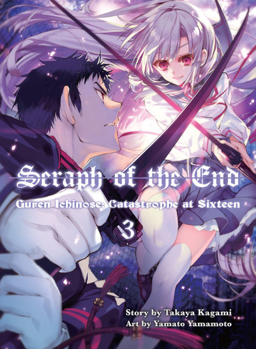 Seraph of the End, 3 (novel): Guren Ichinose: Catastrophe at Sixteen (Seraph) book cover by Takaya Kagami