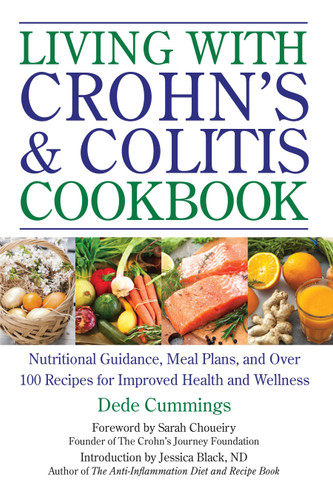 Living with Crohn's & Colitis Cookbook: Nutritional Guidance, Meal Plans, and Over 100 Recipes for Improved Health and Wellness (Living with) book cover by Dede Cummings