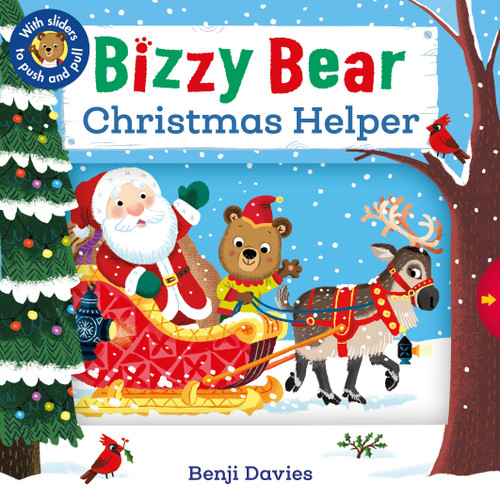 Bizzy Bear: Christmas Helper: (Interactive Holiday Board Book for Toddlers - With Sturdy Tabs and Slides to Push and Pull) (Bizzy Bear) book cover by 