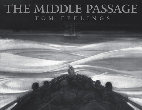 The Middle Passage: White Ships / Black Cargo book cover by Tom Feelings