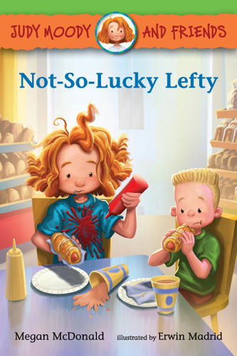 Judy Moody and Friends: Not-So-Lucky Lefty (Judy Moody and Friends) book cover by Megan McDonald