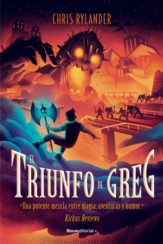 El triunfo de Greg / The Rise of Greg book cover by Chris Rylander