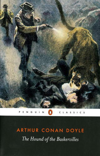 The Hound of the Baskervilles book cover by Sir Arthur Conan Doyle