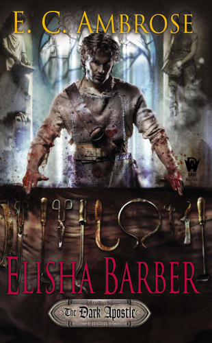 Elisha Barber (The Dark Apostle) book cover by E.C. Ambrose