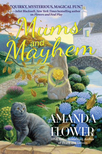 Mums and Mayhem: A Magic Garden Mystery (A Magic Garden Mystery) book cover by Amanda Flower